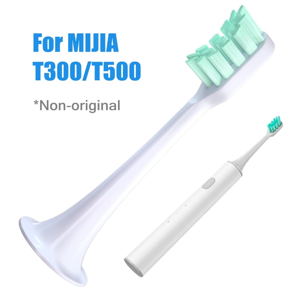 Têtes de brosse à dents de rechange, 5 pièces, pour Xiaomi T300 T500, brosse à dents électrique soni