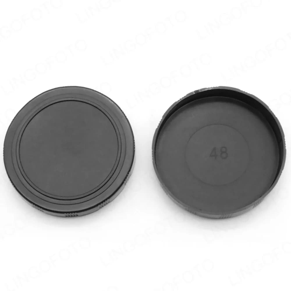 Capuchon d'objectif en plastique, diamètre intérieur 43 46 47 48 50 52 54 55mm, couvercle pour téles