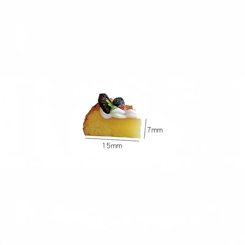 1 pièces maison de poupée meubles de cuisine accessoires 1/12 maison de poupée Miniature gâteau Basq