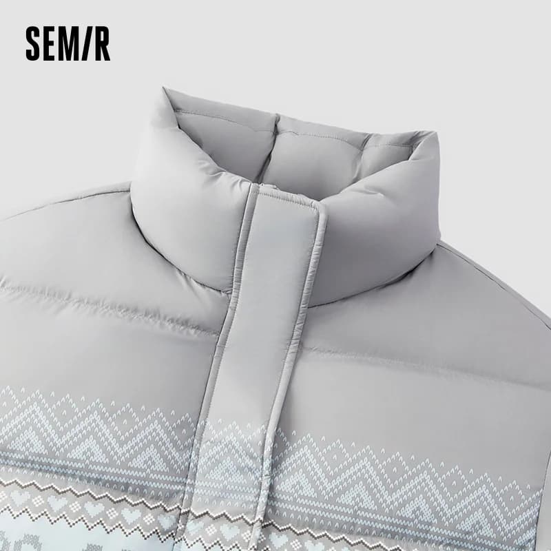 Semir doudoune femmes hiver imperméable à l'huile anti-taches 80% vers le bas en vrac 2025 nouveau d