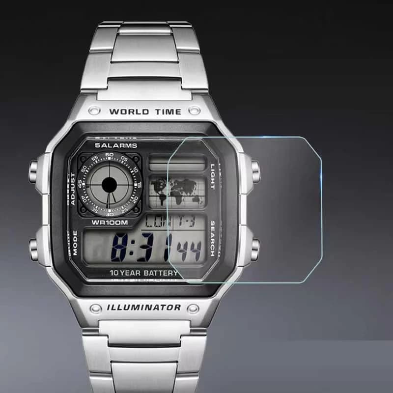 Film de protection d'écran pour Casio DW-5600/5610 AE-1200/1300/1400 A158WA A159WA A168WA A700 AQ230