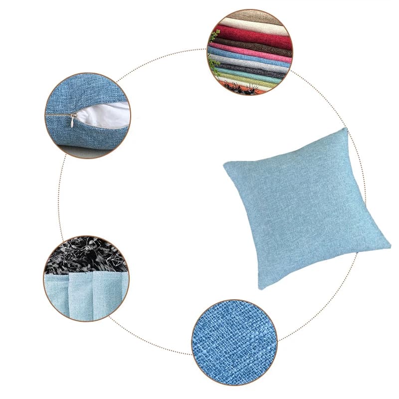 Housse de coussin de canapé solide 30X50/40X4045X45/40X60/50X50/55X55/60X60, housse de coussin confo