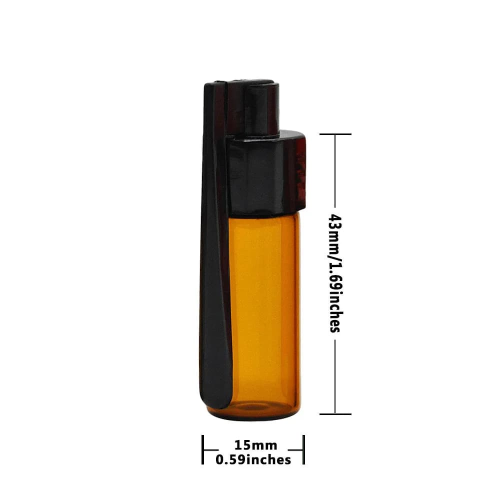 Pilulier de stockage de bouteilles portables de 51 mm