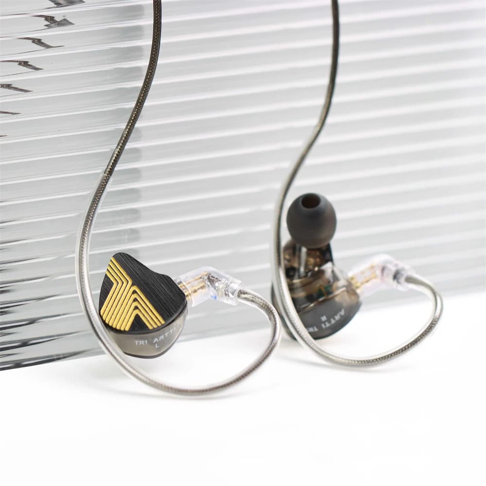 ARTTI-Écouteurs intra-auriculaires avec fil, IEM, moniteur plaqué béryllium, micro de type C, poigné