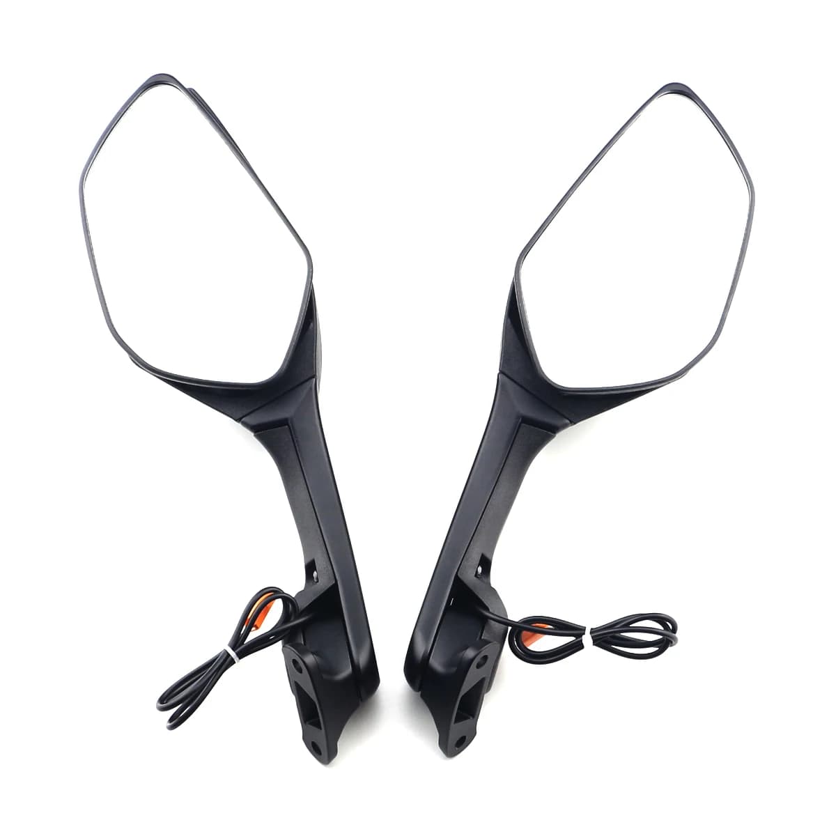 Rétroviseurs latéraux avec clignotants LED, pour Kawasaki Ninja300 EX300 2013-2017 /Ninja400 EX400 2