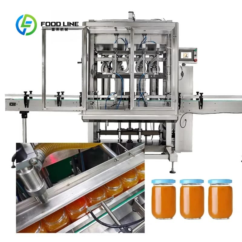 Machine de remplissage automatique personnalisée, pot de bouteille, tasse, crème de Mayonnaise, beur