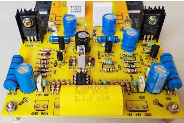 Sanken-Carte d'amplificateur de puissance Hi-Fi classe A, 2SC2922, 2SA1216, 30W x 2, audio stéréo, 2