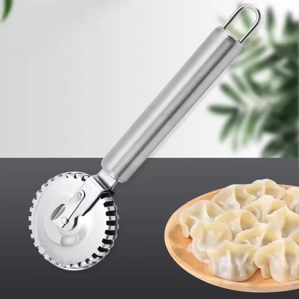 Roue en acier inoxydable pour couper les raviolis, parfait pour couper les bancs, sertir les pâtes f