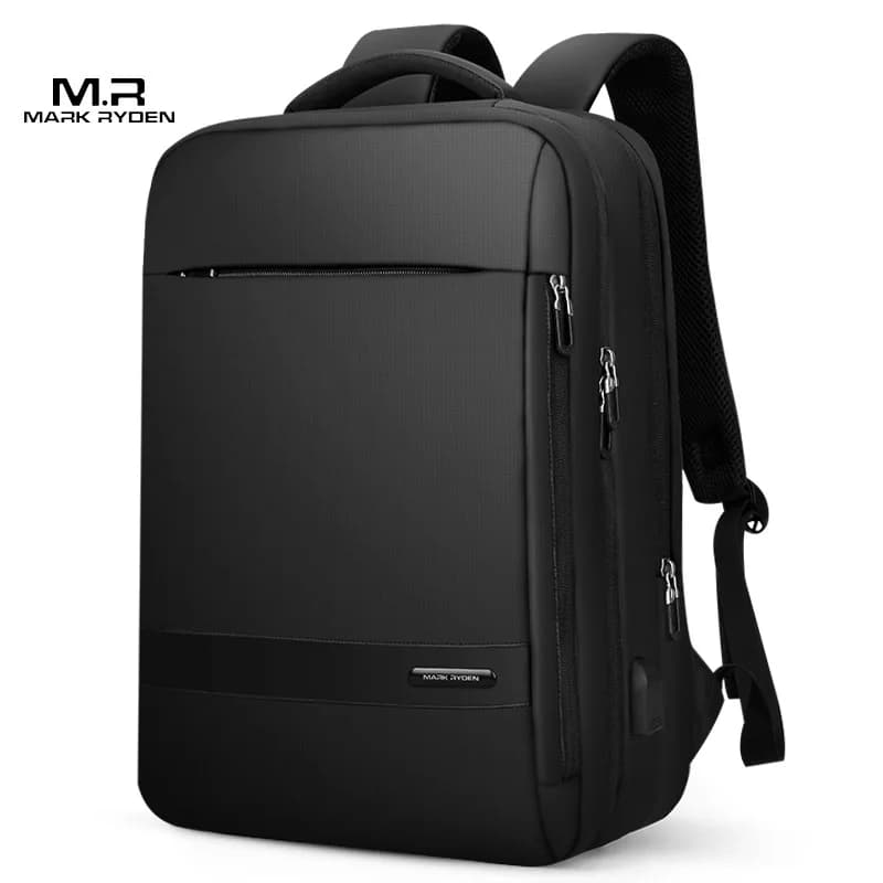 MARK RYDEN sac à dos de voyage hommes sac à dos d'affaires école extensible USB sac grande capacité 