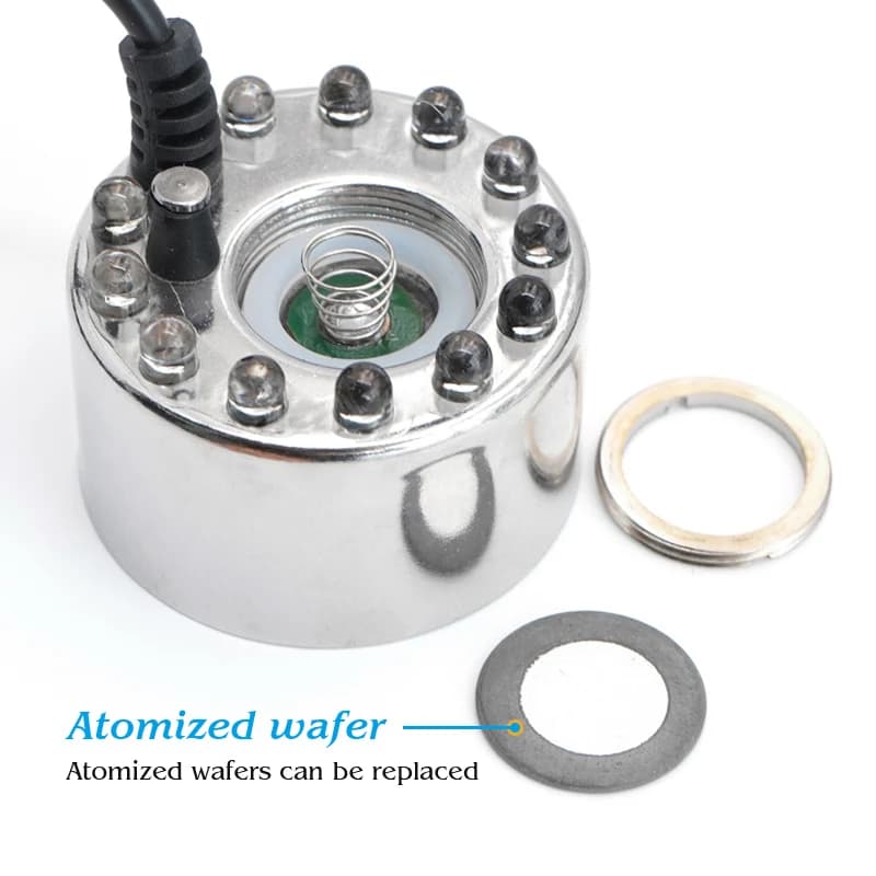 Humidificateur ultrasonique de qualité Durable, 24V DC, brumisateur, fontaine d'eau, tête d'atomiseu