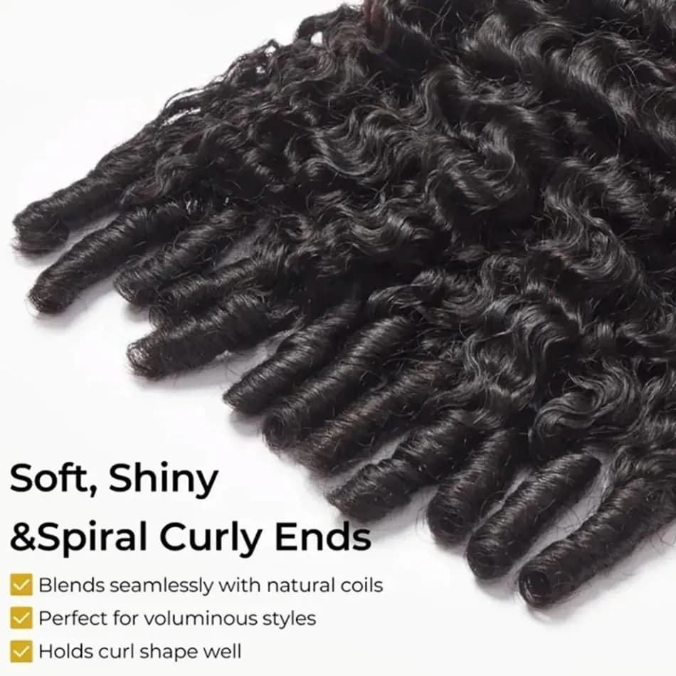 12A Extensions de cheveux bouclés birmans, mèches de cheveux humains vierges bruts non traités, tiss