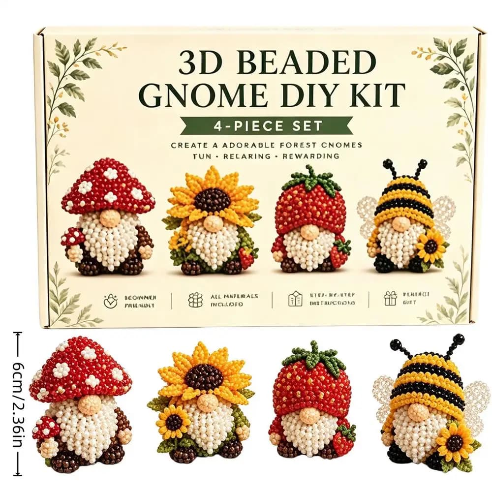 Kit de perles fait main amusant pour la décoration de bureau, artisanat de perles, kit de perlage na