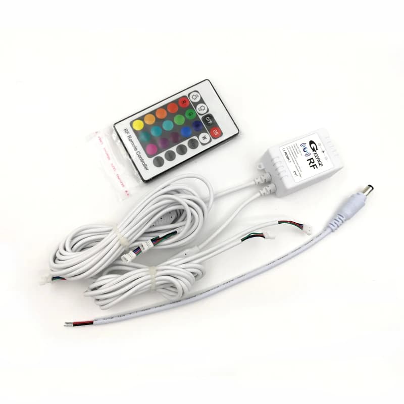 Geerge – yeux d'ange multicolores Led RGB, Excellent smartphone Compatible Bluetooth, télécommande R