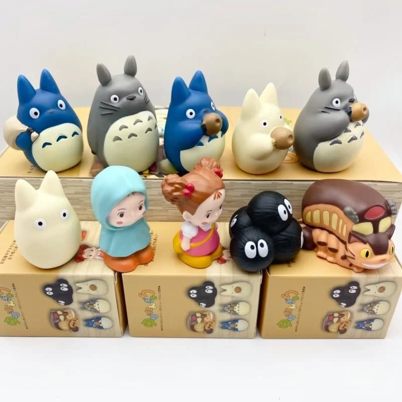 Boîte ennemi périphérique de dessin animé, figurine de chimtoy, bureau, chambre à coucher, décor de 