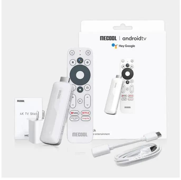 Clé TV Android 11 Full HD 4K Mecool KD5 1 Go 8 Go Amlogic S805X2, Boîtier Smart TV Double Wi-Fi Quad