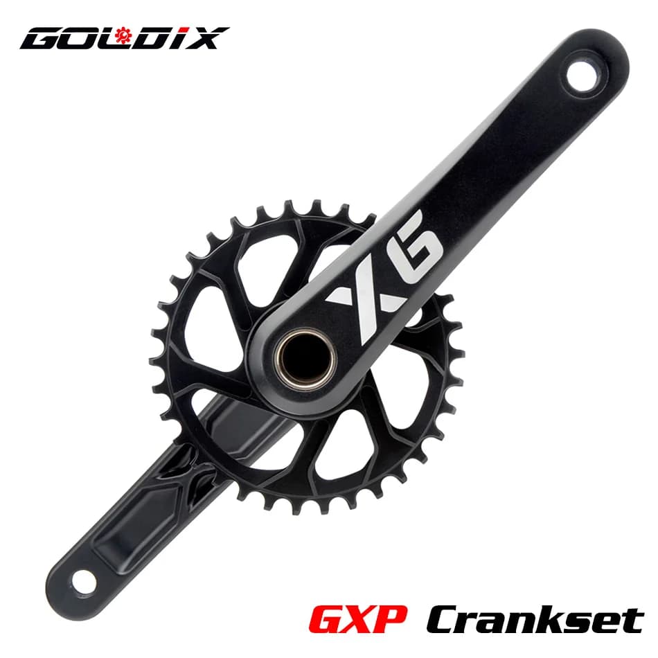 GOLDIX-Jeu de manivelles X6 pour SRAM, plateau de vélo de montagne, étroit et large, VTT, 170mm, 175