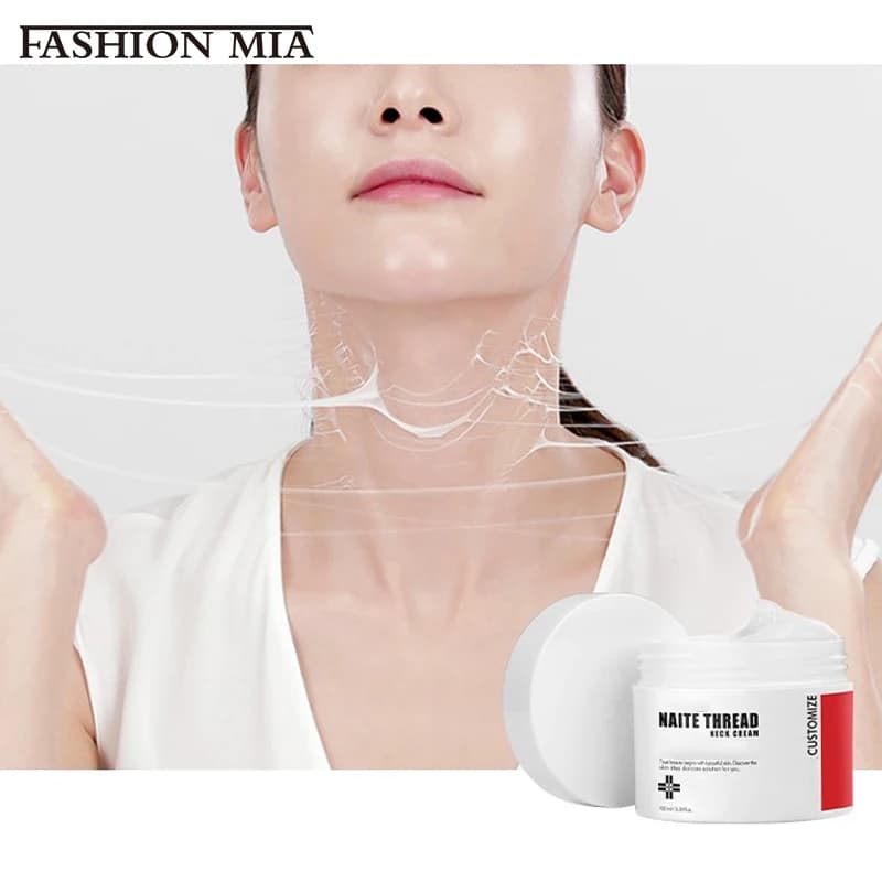 Crème de soin du cou au collagène Original coréen, Solution d'antaosine 5%, Peptide de collagène hyd