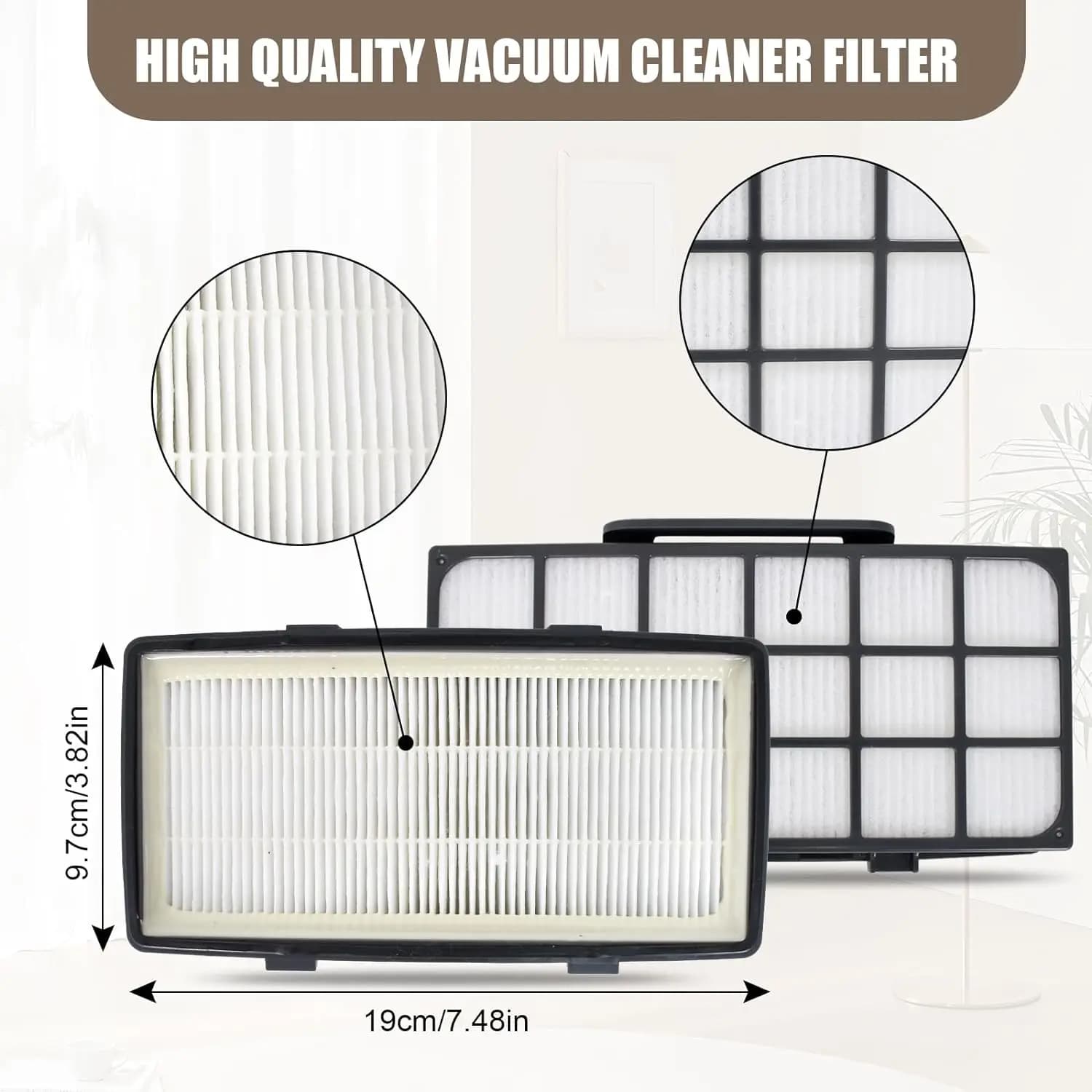 Filtre de remplacement pour aspirateur Rowenta x-trem Power Cyclonic RO69xx RO6941EA RO6963EA RO6921