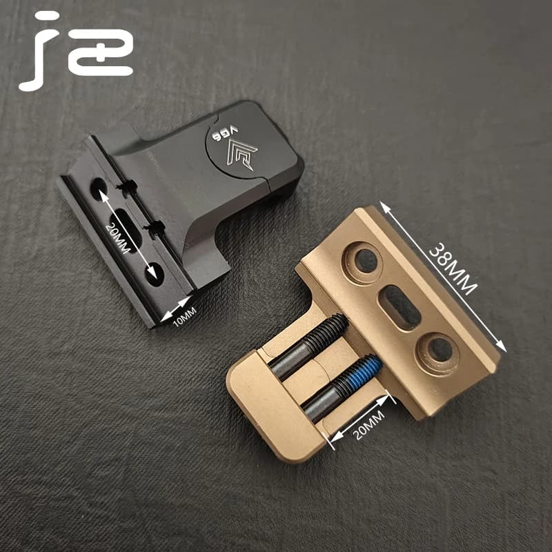 Support Décalé D.lique VG6 Adaptatif, Rail Picatinny de 20mm, 45 D, Angle de Rail Latéral de 11mm, p