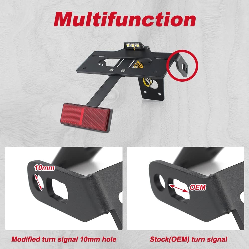 Support de plaque d'immatriculation de moto, pour KTM 1390 Super Duke R /R Evo 990 Duke 2024 2025 ​ 