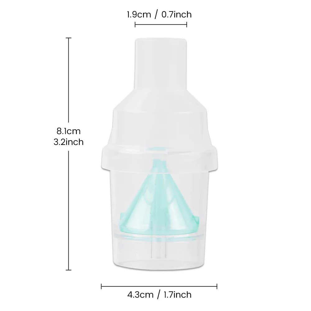 Inhalateur d'allergie atomisé, tasse médicale, compresseur d'air, nébuliseur, bouteille de médicamen