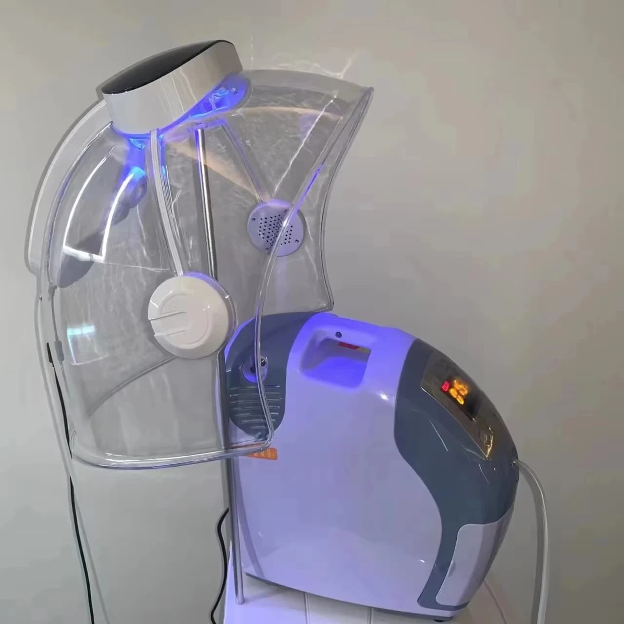 Machine faciale d'oxygène de haute qualité Spray hyperbare beauté O2derm masque Facial d'oxygène thé