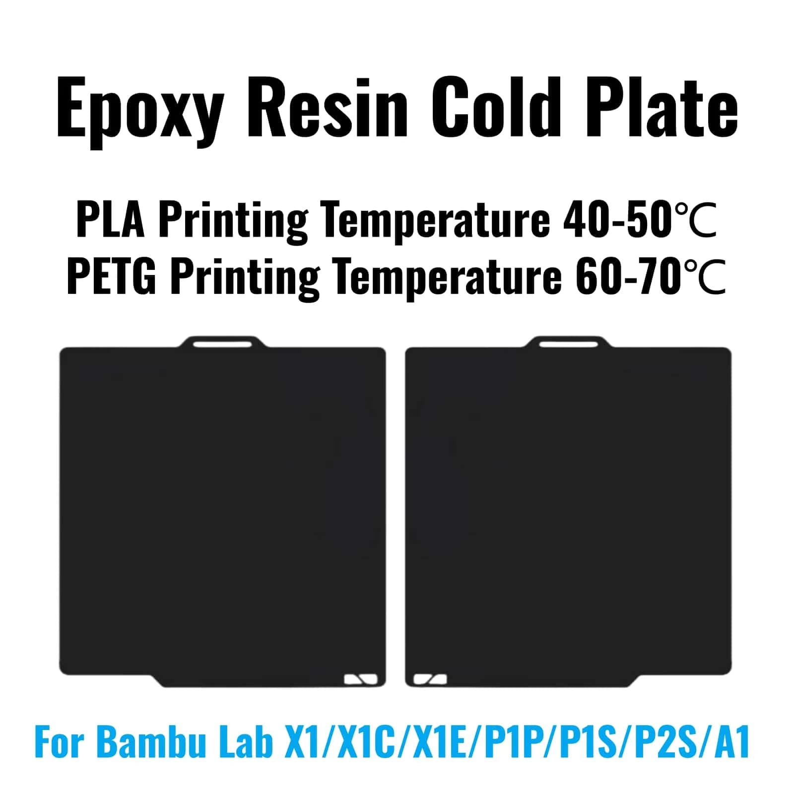 Pour Bambu Lab P2S plaque froide basse température plaque ressort acier Double face pour BambuLab P1