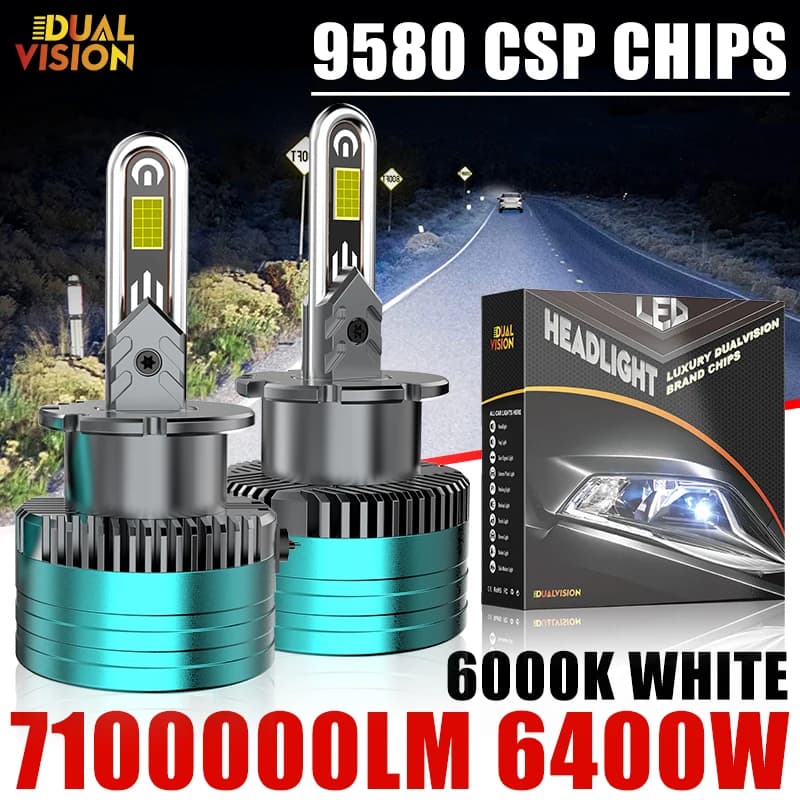 D2S LED lumières au xénon de voiture 6400W Canbus 1:1 HID D1S D2S D3S D4S D5S D8S D1R D2R D3R D4R sé