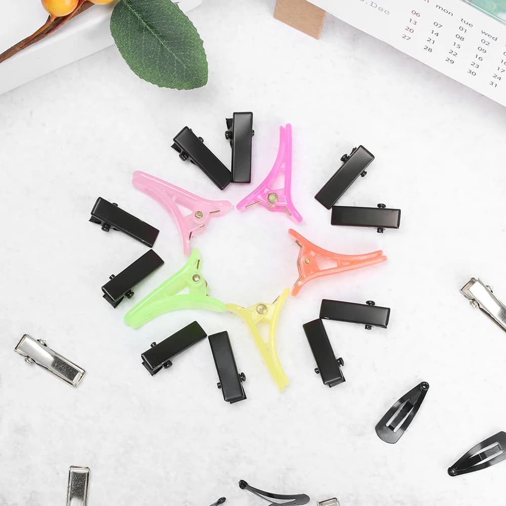 Épingles à cheveux miniatures en beurre pour filles, barrettes pour enfants, accessoires de sauna, O