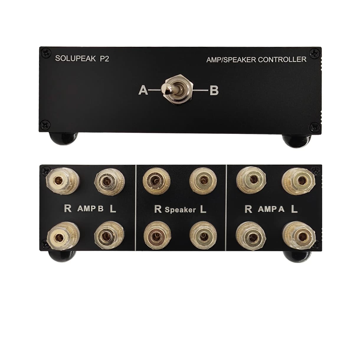 Amplificateur amplificateur/haut-parleur à 2 voies, boîte de commutation de sélection de haut-parleu