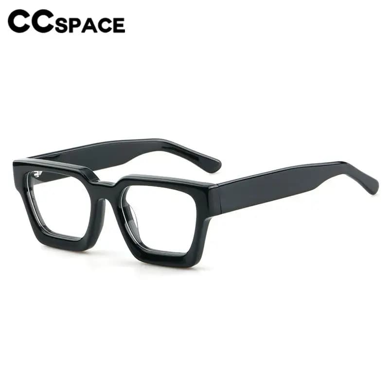 56992 Vintage universel Prescription lunettes cadre dame carré acétate optique lunettes montures ten