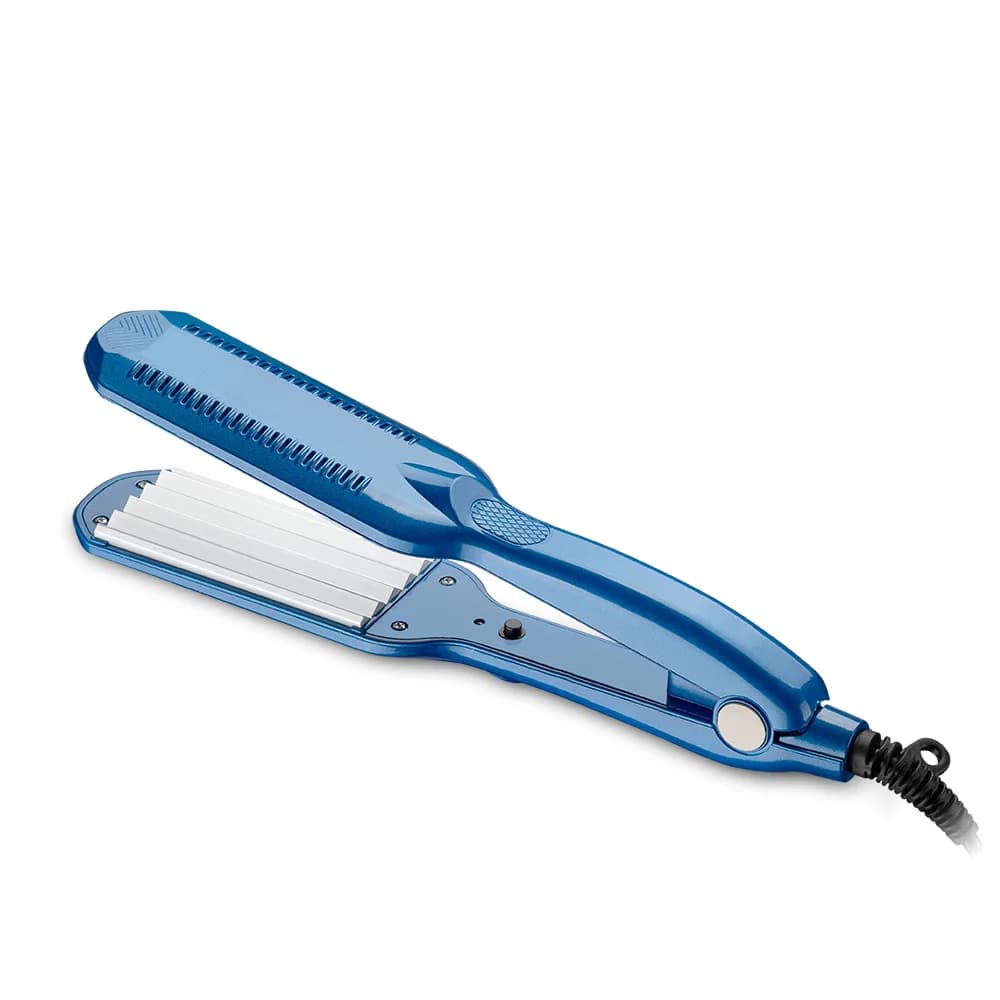 Fers à friser électroniques, fers à friser, fer à friser ondulé en titane, outils en fer à vagues