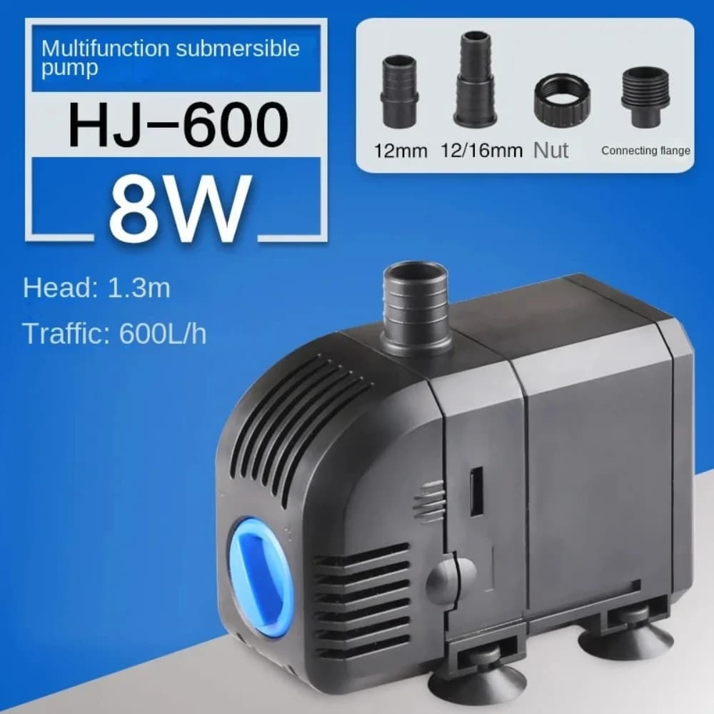 Ultra-silencieuse série HJ 500-3000L/H pompe de fontaine d'eau Submersible filtre étang à poissons p