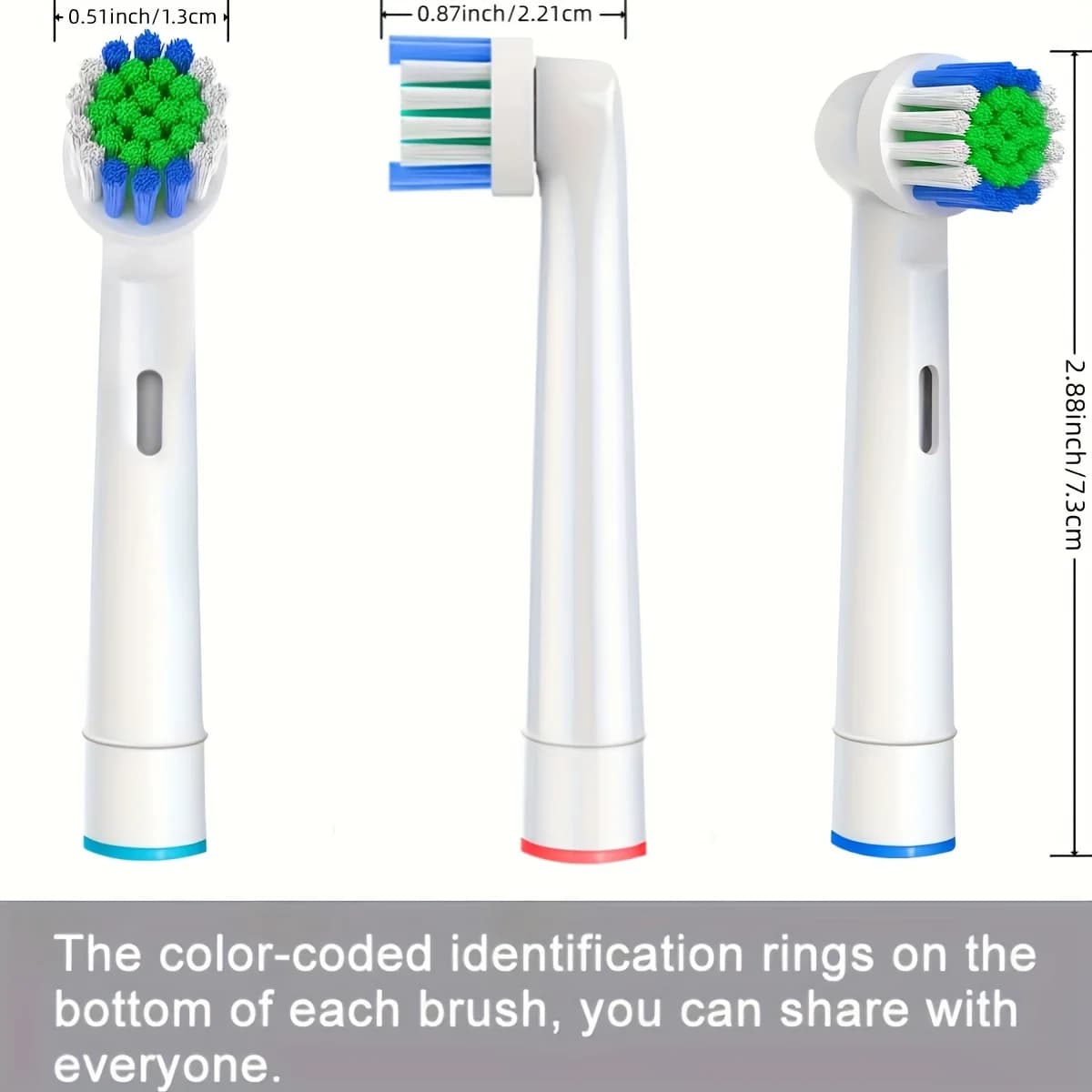Têtes de brosse à dents de rechange, 4/12/16 pièces, compatibles avec oral-b Braun, têtes de brosse 