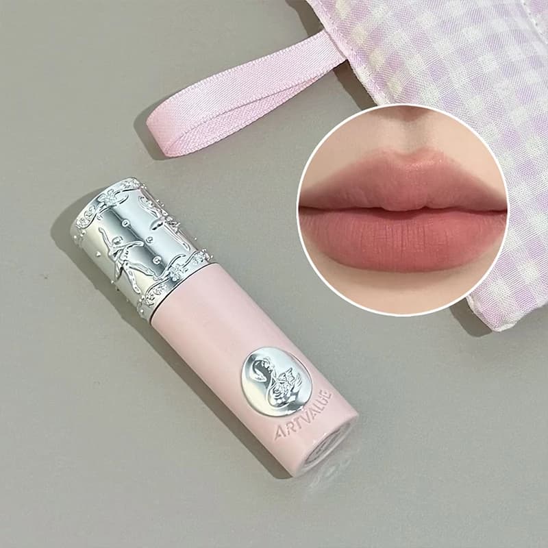 NICEKEY – boîte de maquillage de Ballet rose comprenant 1 boue à lèvres, 1 * poudre pressée, 1 * pou