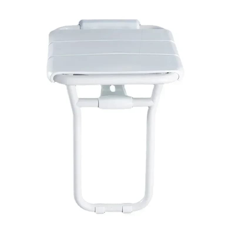 Siège de sécurité pliant avec pieds pour toilettes, chaise de douche, tabouret mural de douche, tabo