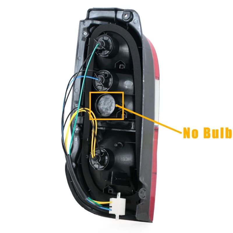 Barke d'avertissement de feu arrière pour Toyota Hiace IV 81551-26310 81561-26310, ensemble de feu a