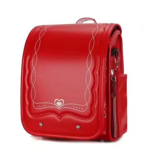 École Randoseru sac à dos pour filles sac d'école japonais pour garçons japon PU cuir école Bookbag 