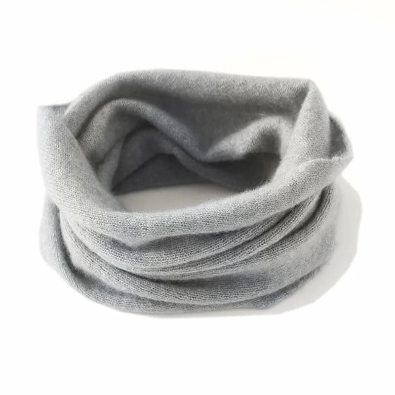 Alashan 100% cachemire petite écharpe pour hommes, automne et hiver tricoté chaud cache-cou écharpe 