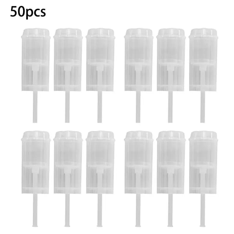 Gâteau rond en plastique pour pop, MSI, crème glacée, push-up, beaucoup, lot de 50