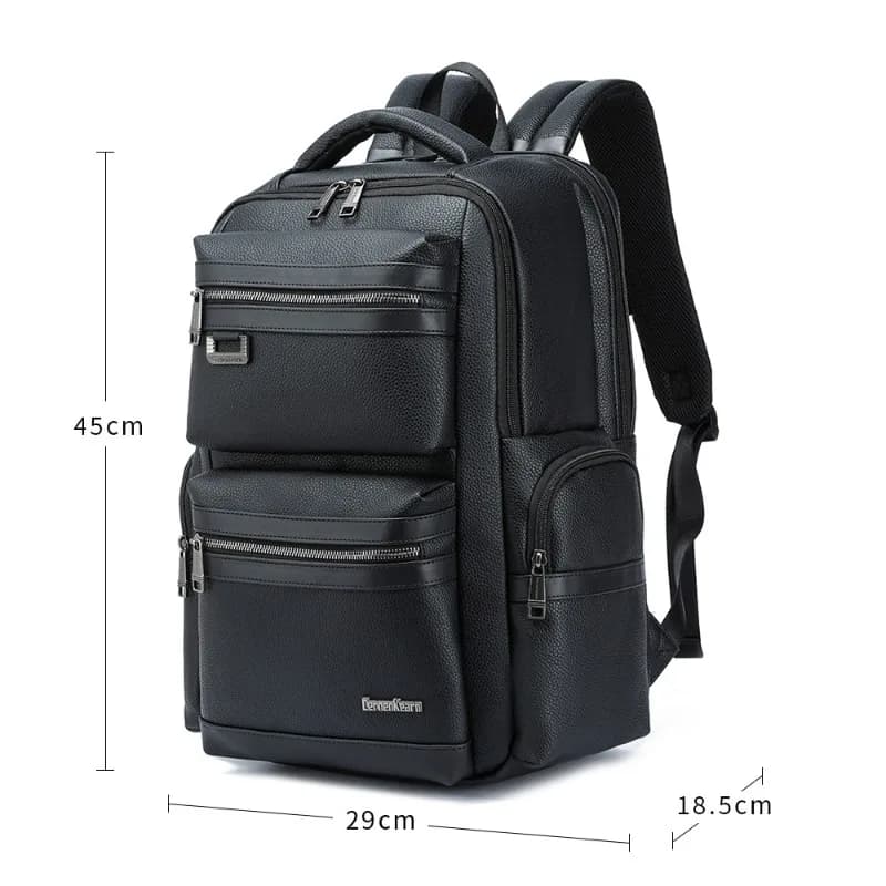 Sac à dos de luxe hommes grande capacité sacs de voyage affaires 16 pouces sac à dos pour ordinateur