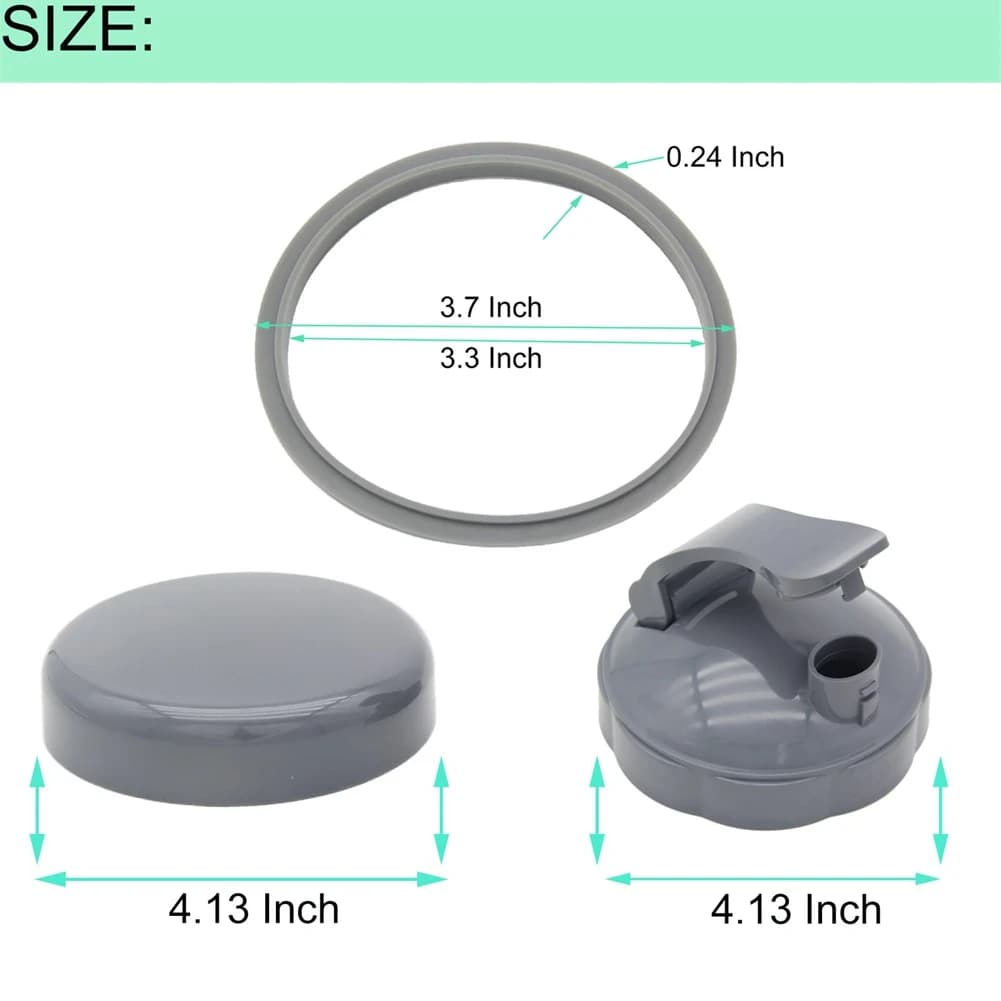 Couvercle plat standard pour mélangeur Nutribullet Ju479, couvercle rabattable à emporter, pièces de