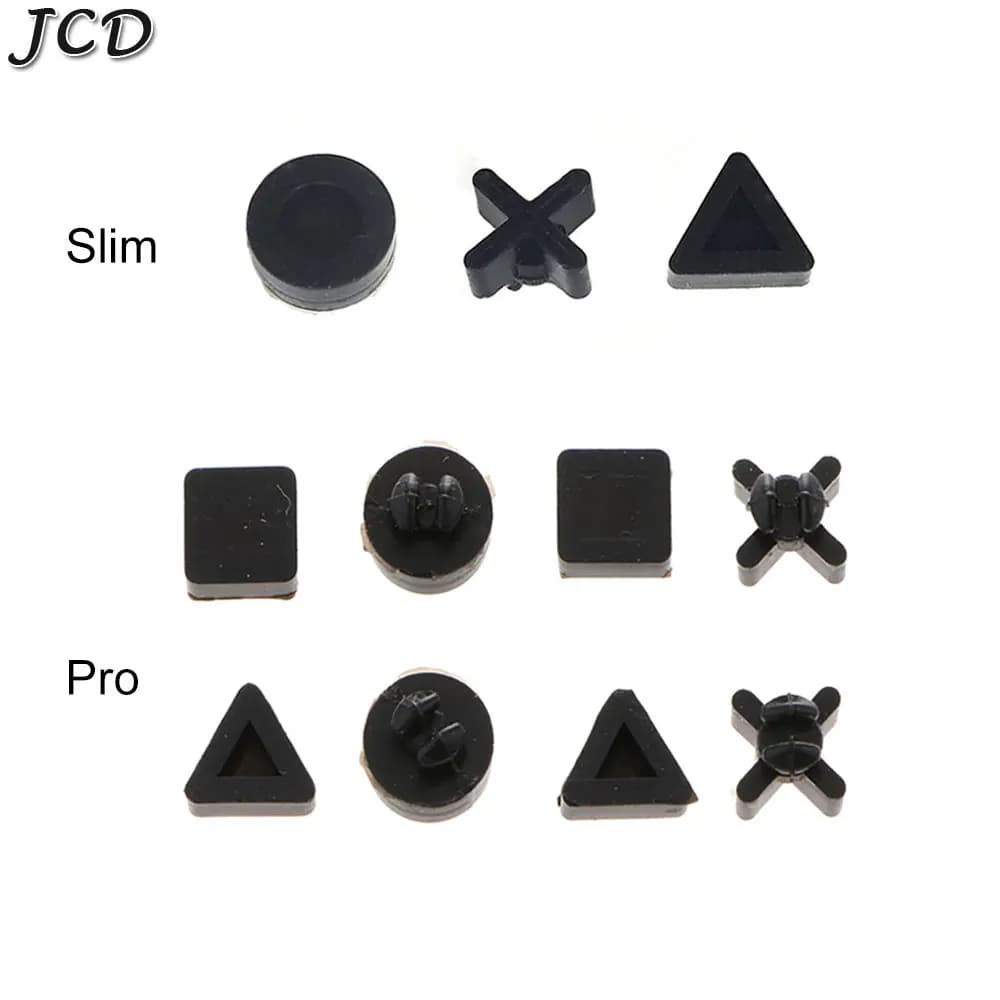 JCD – coussinets de pieds inférieurs en caoutchouc en silicone, capuchon de couverture pour PS4 Pro,