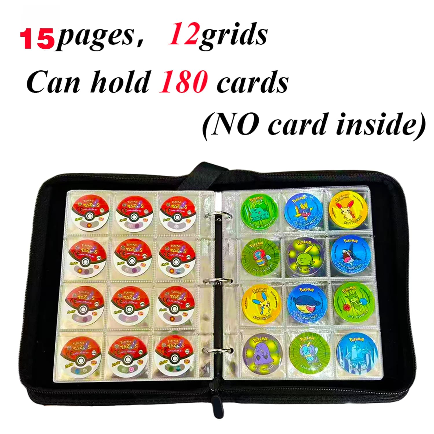Album de cartes Pokémon Tazos 1ère/2ème/3ème édition, collection de cartes de démarrage Ash Ketchum,