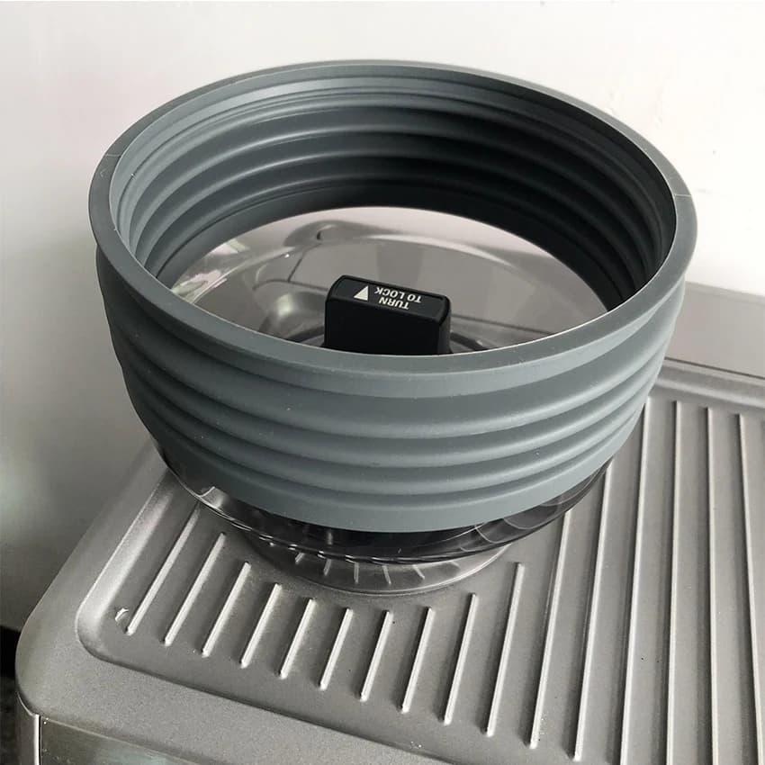 Breville-Moulin à café en silicone Bdu.com, bac à grains, livre soufflant, trémie à dose unique, Bar