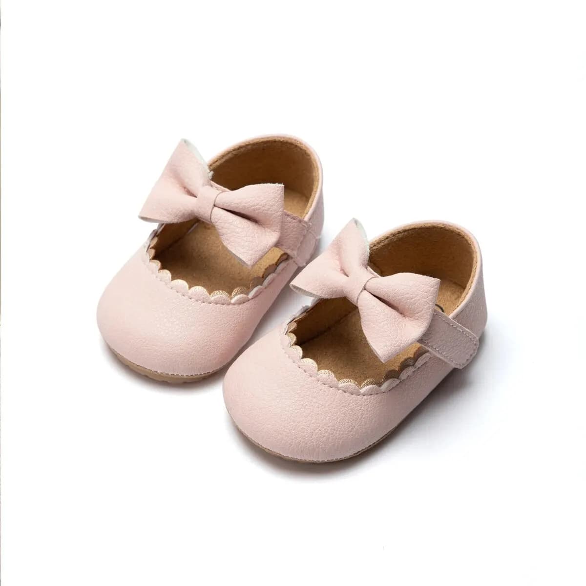 MRovior-Chaussures à semelle en caoutchouc pour bébés filles, chaussures CPull pour bébés filles, nœ