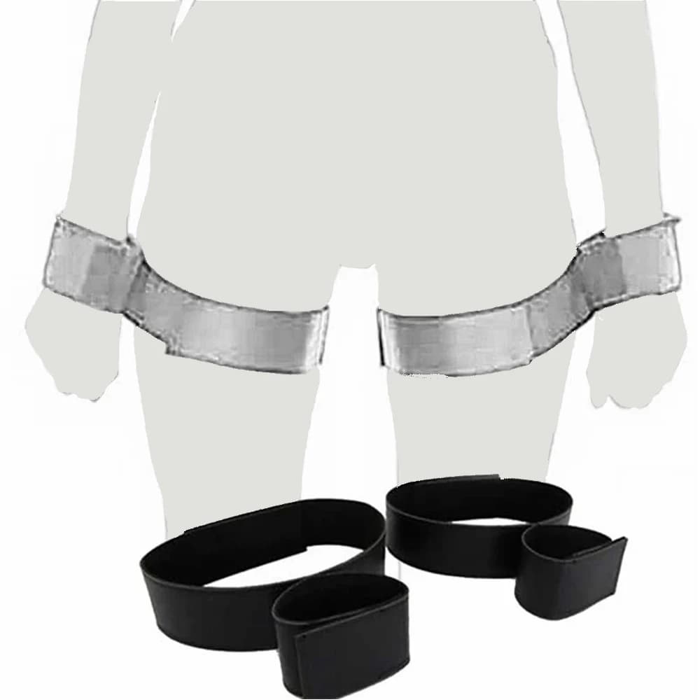 Menottes de retenue sexuelle SM pour adultes, outils d'esclave Bdsm ​   Pas de vibrateurs, poignets 