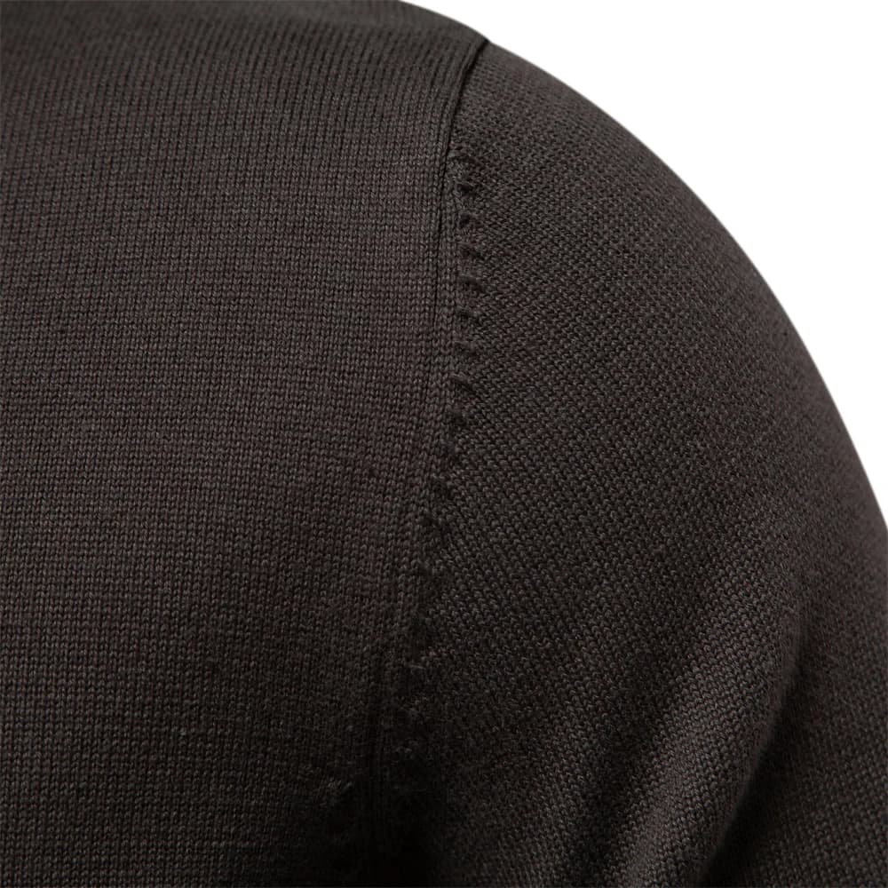 Cardigan en coton pour hommes, pull de qualité, à la mode, col rabattu, tricoté, nouvelle collection