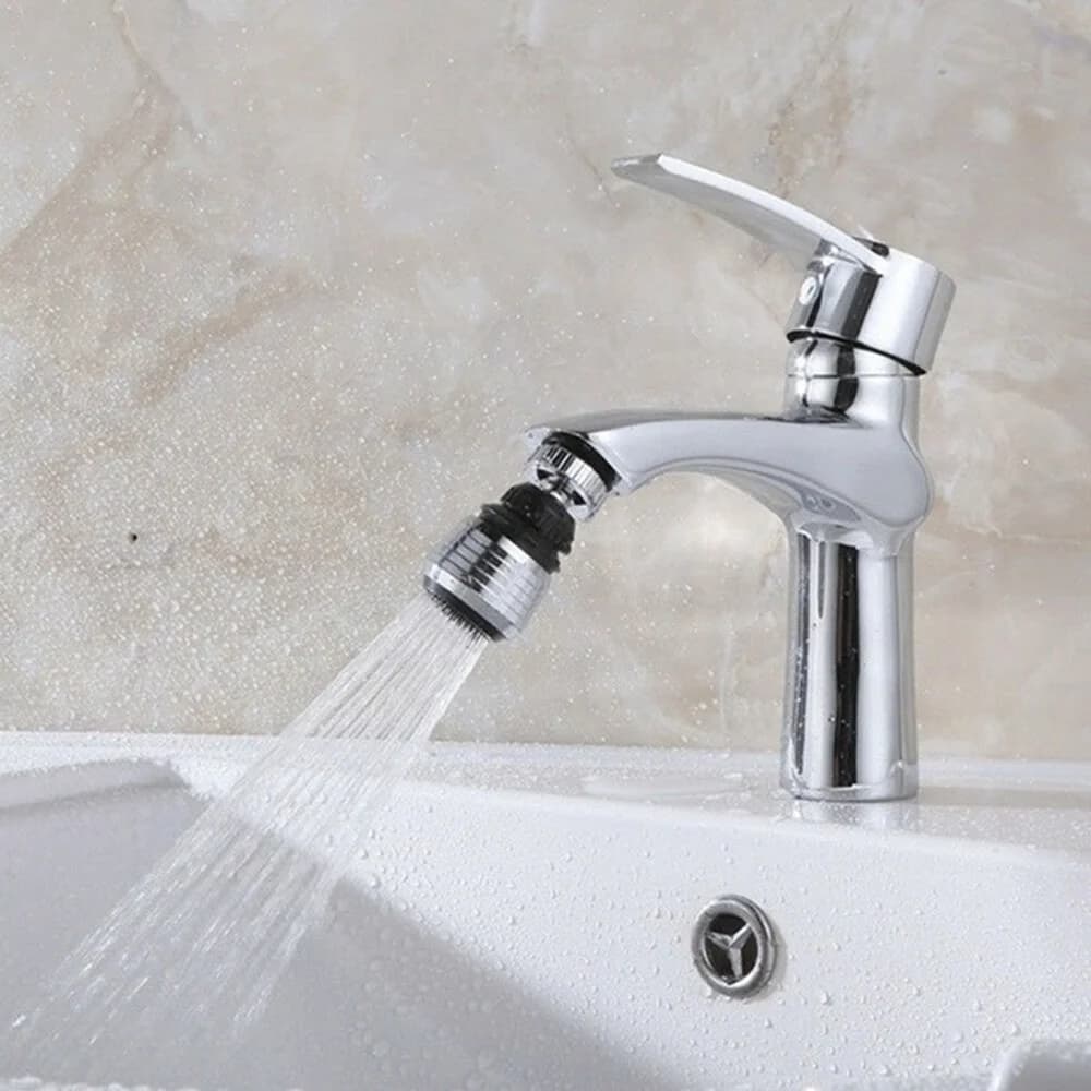 Robinet de cuisine rotatif à 360 °, aérateur de douche, buse de pulvérisation diffuseur, tête d'écon