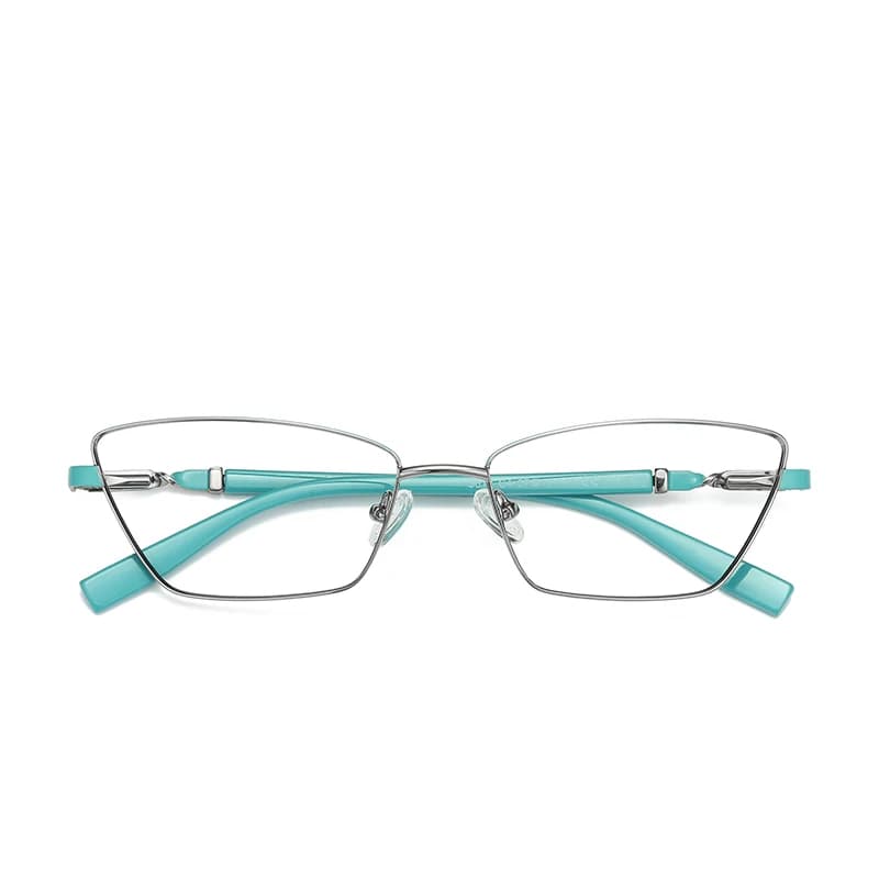 VICKY nouvelle mode Anti lumière bleue lunettes de lecture femmes métal myopie lunettes de Prescript
